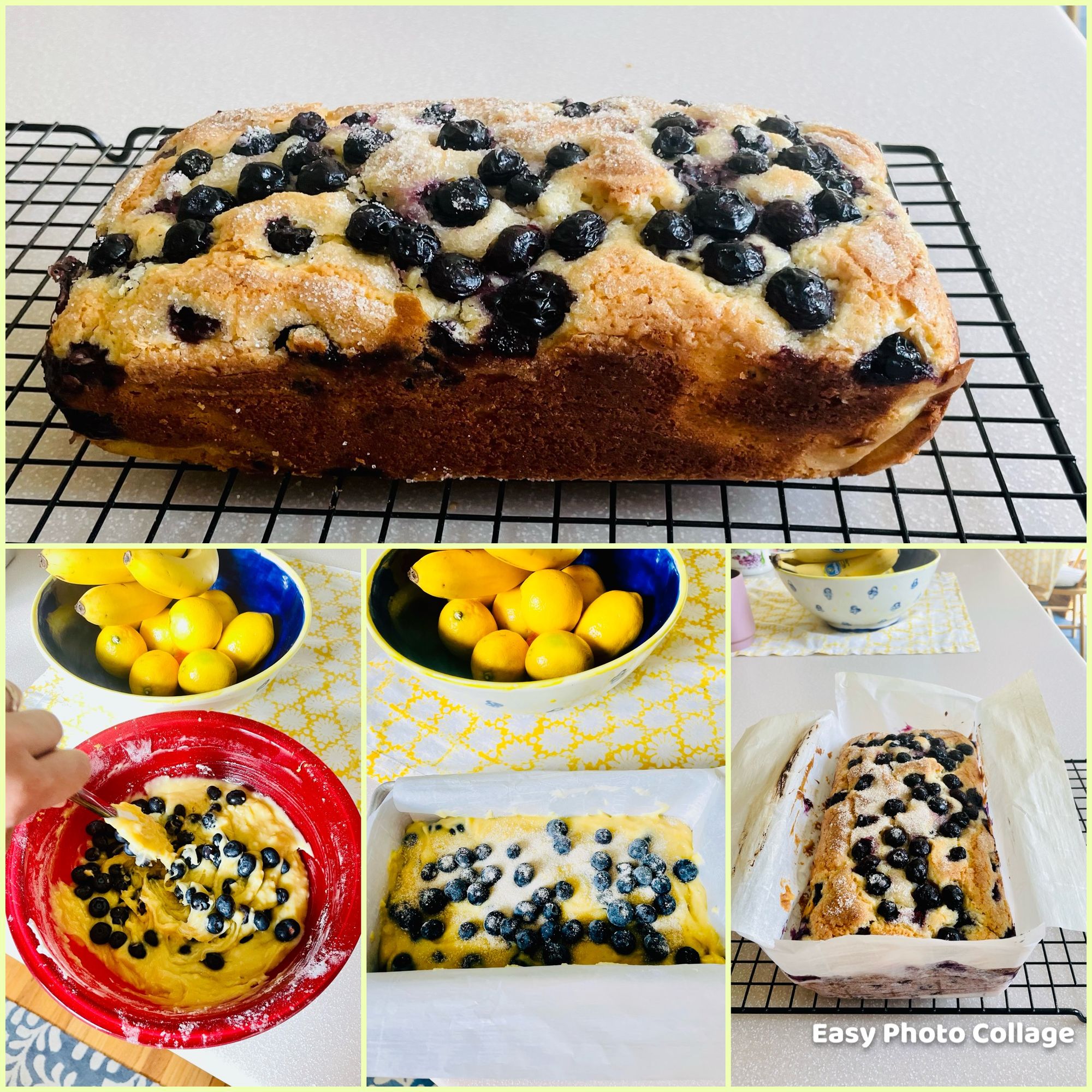 🍴Marvelous Monday Recipe Lemon Blueberry Yogurt Quick Bread